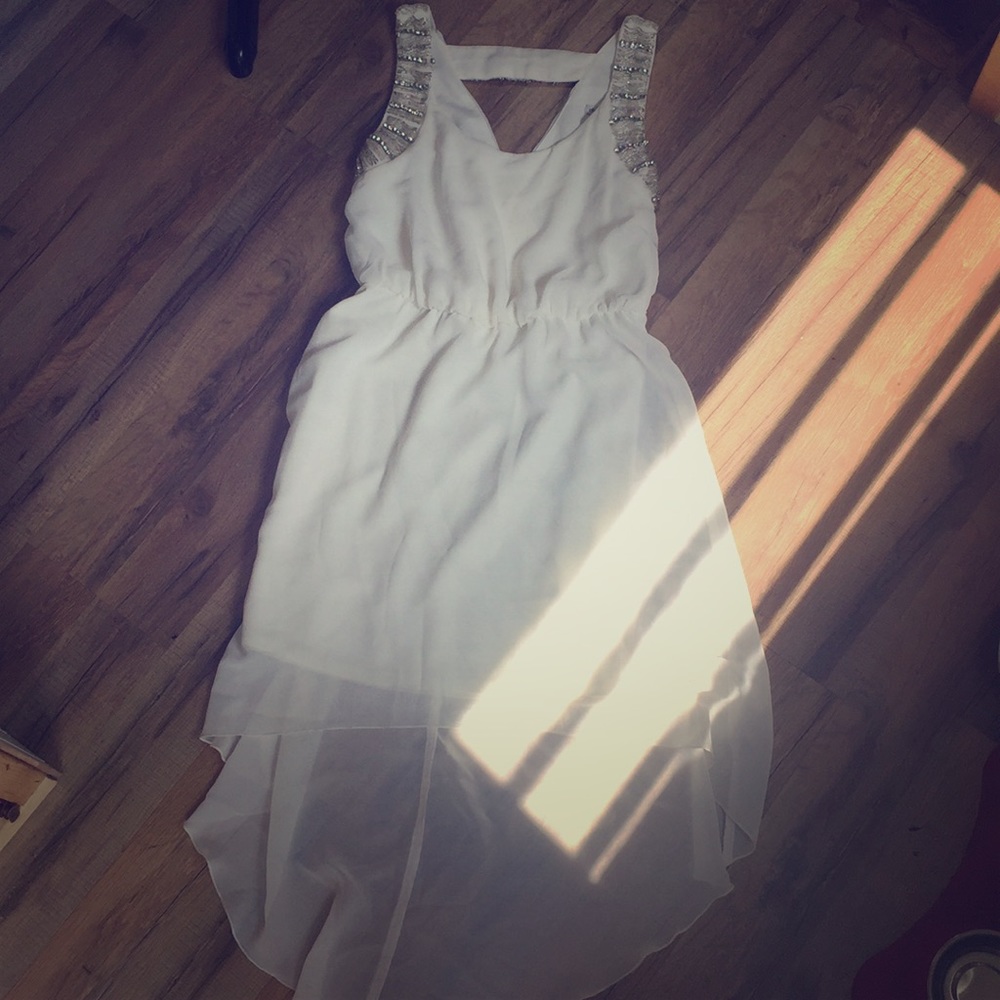 White dress